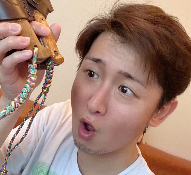 ヒゲを生やした大野智