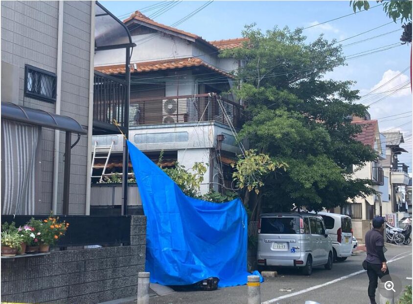 犯行現場の家