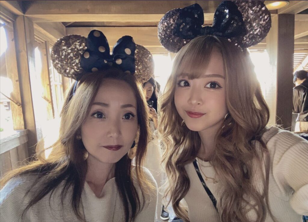 みりちゃむと母親