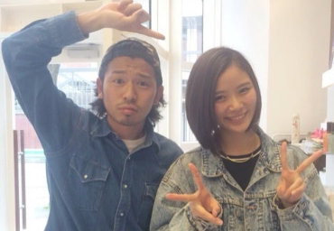 朝日奈央と美容師